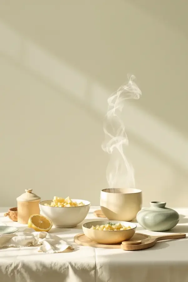 短剧《乡间餐桌》封面海报，题材：田园纪实