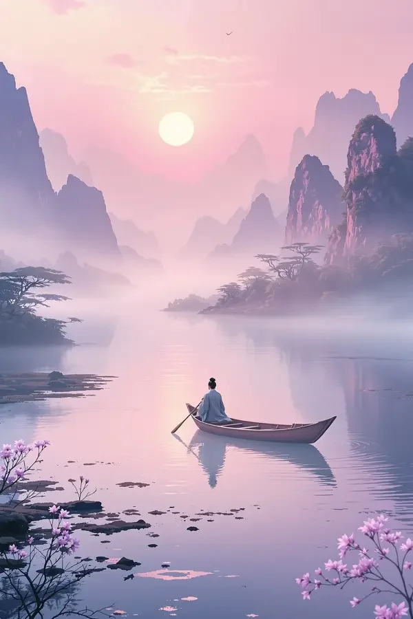 短剧《锦绣商河》封面海报，题材：古装传奇